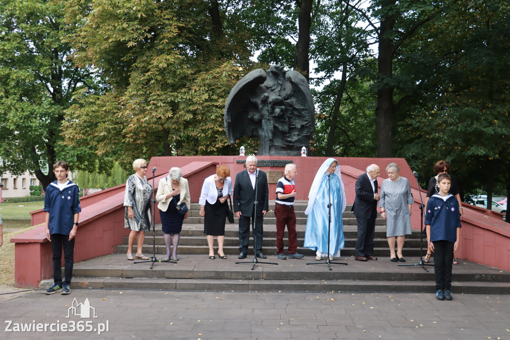 Fotorelacja: Zawiercie pamięta o ofiarach II wojny światowej