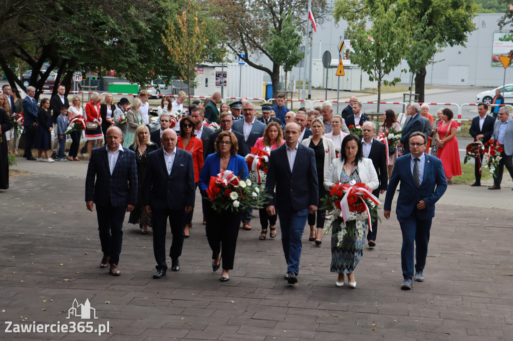 Fotorelacja: Zawiercie pamięta o ofiarach II wojny światowej