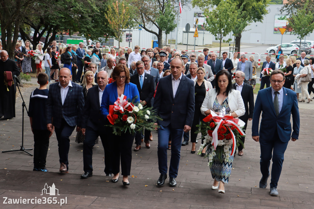 Fotorelacja: Zawiercie pamięta o ofiarach II wojny światowej