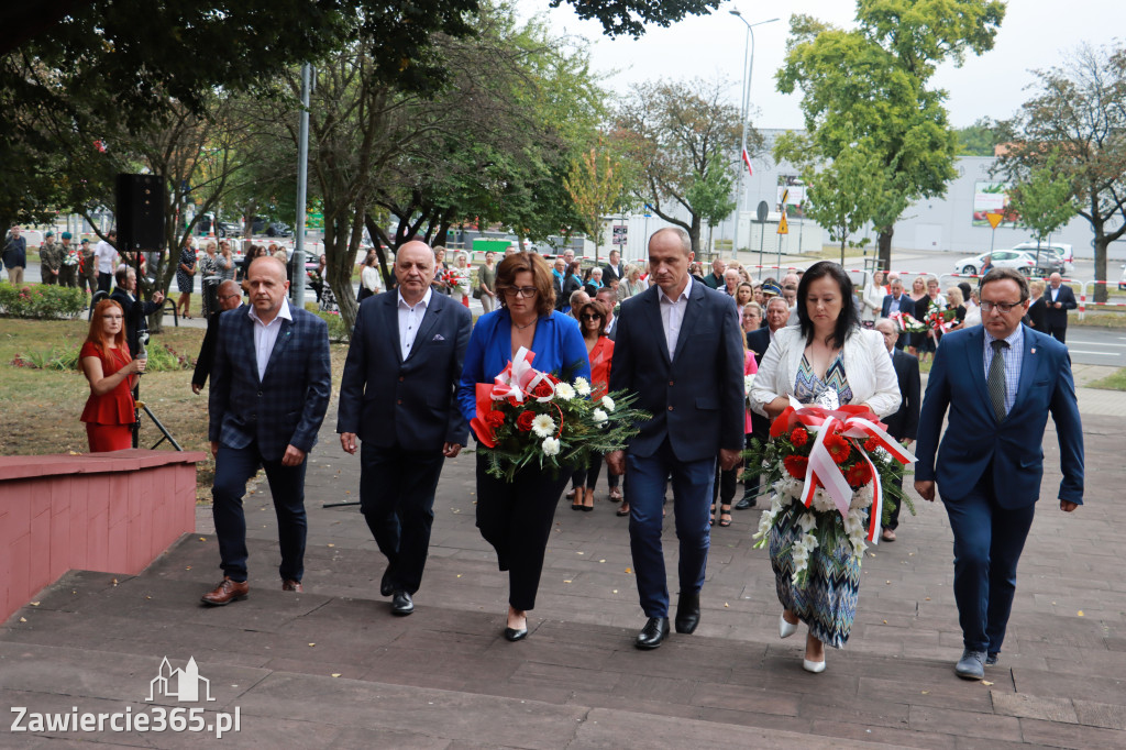 Fotorelacja: Zawiercie pamięta o ofiarach II wojny światowej