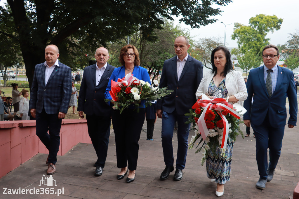 Fotorelacja: Zawiercie pamięta o ofiarach II wojny światowej