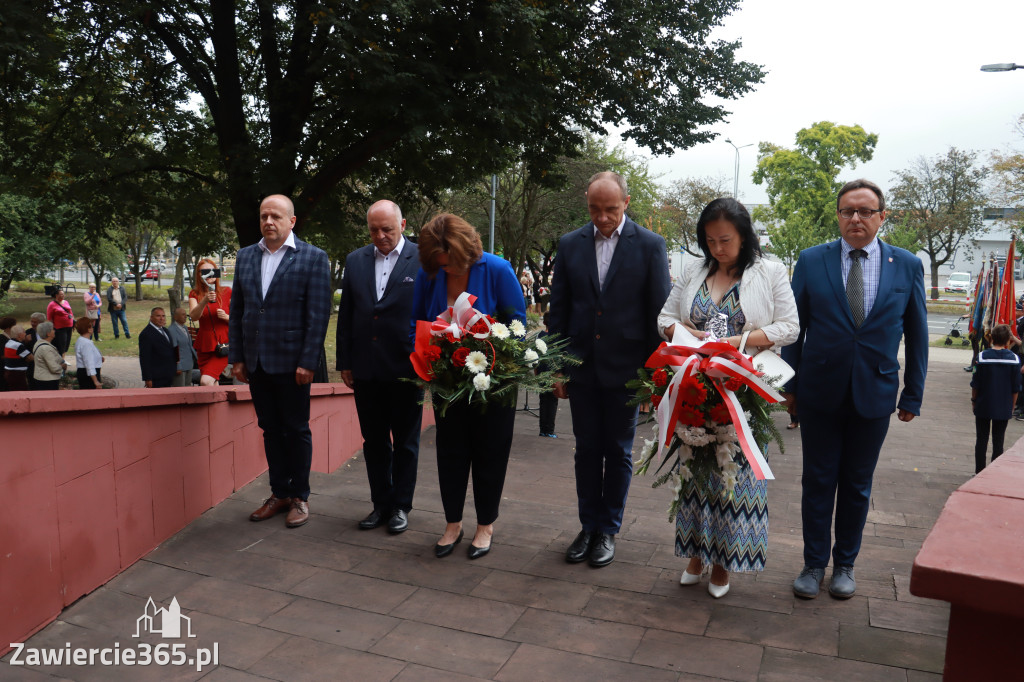 Fotorelacja: Zawiercie pamięta o ofiarach II wojny światowej