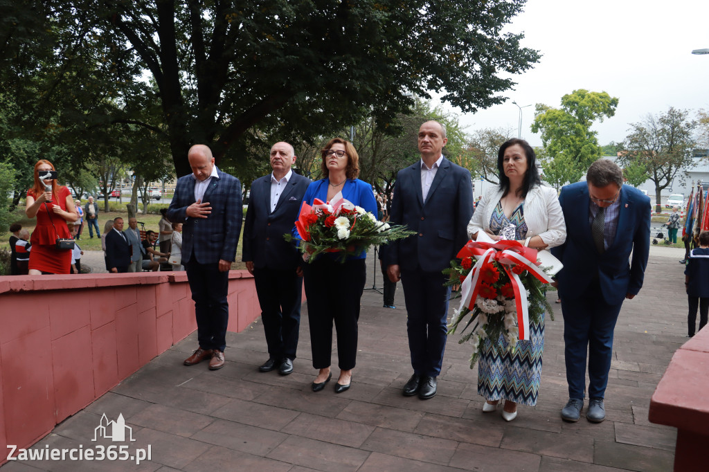 Fotorelacja: Zawiercie pamięta o ofiarach II wojny światowej