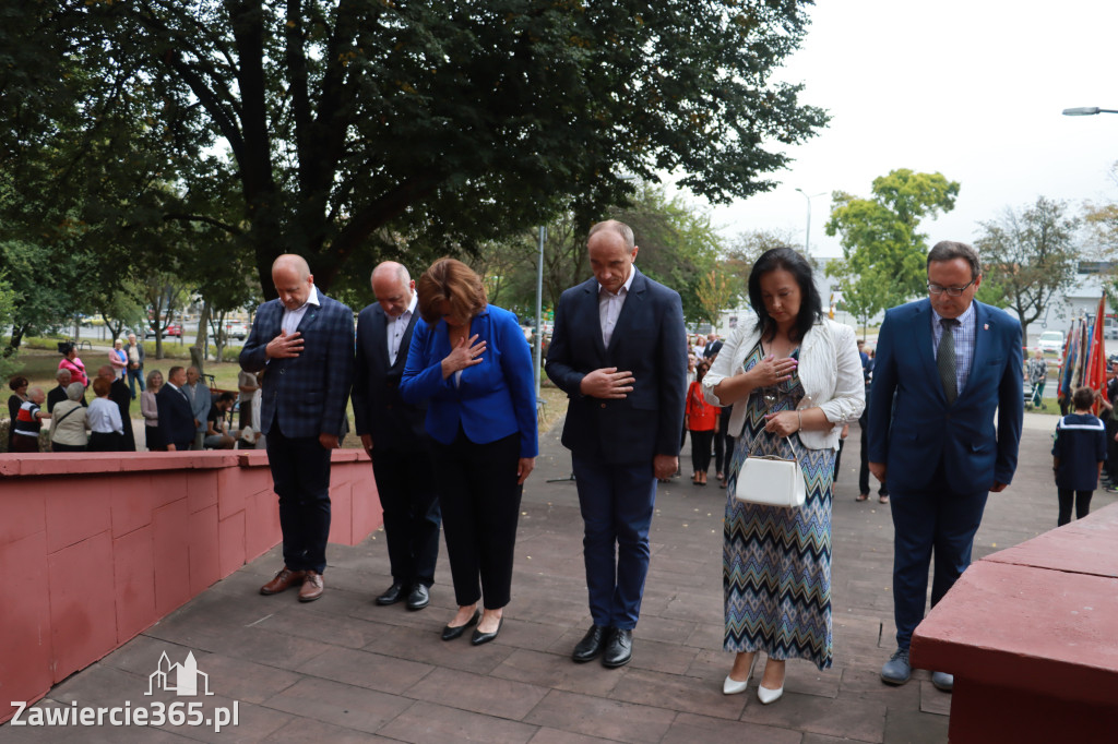 Fotorelacja: Zawiercie pamięta o ofiarach II wojny światowej