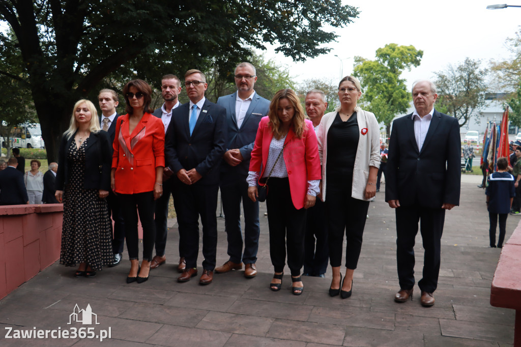 Fotorelacja: Zawiercie pamięta o ofiarach II wojny światowej