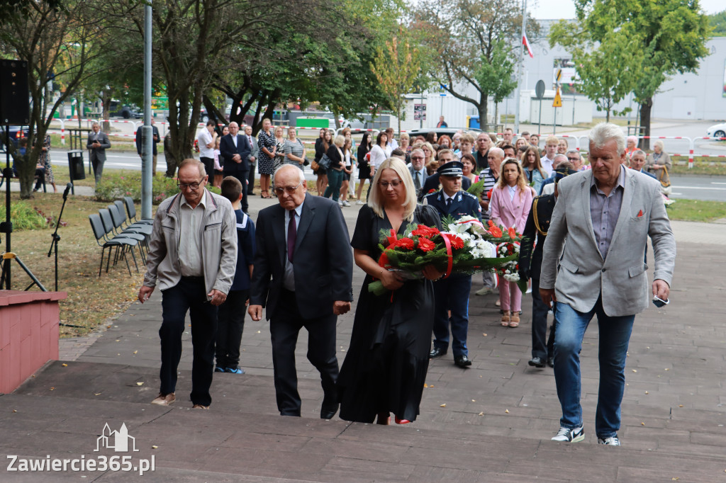 Fotorelacja: Zawiercie pamięta o ofiarach II wojny światowej