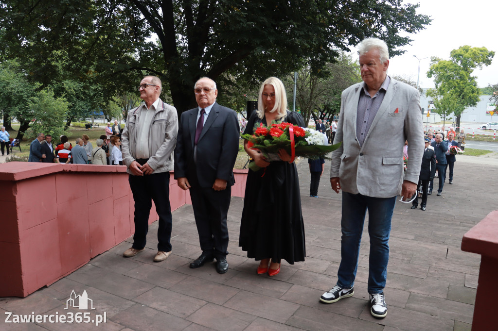 Fotorelacja: Zawiercie pamięta o ofiarach II wojny światowej