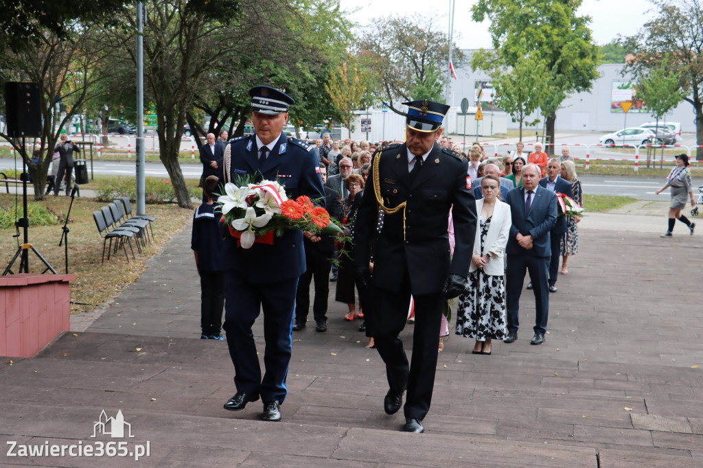 Fotorelacja: Zawiercie pamięta o ofiarach II wojny światowej