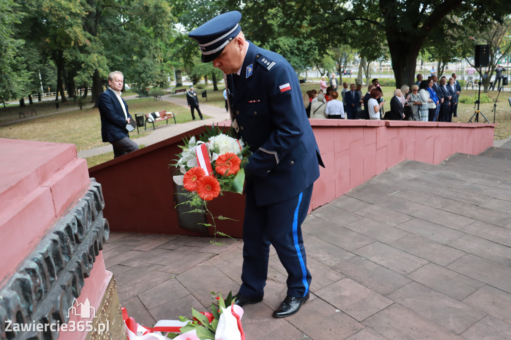 Fotorelacja: Zawiercie pamięta o ofiarach II wojny światowej