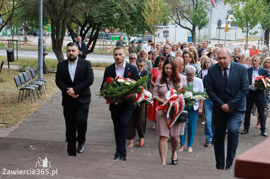 Fotorelacja: Zawiercie pamięta o ofiarach II wojny światowej