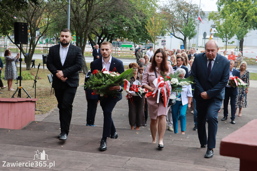 Fotorelacja: Zawiercie pamięta o ofiarach II wojny światowej