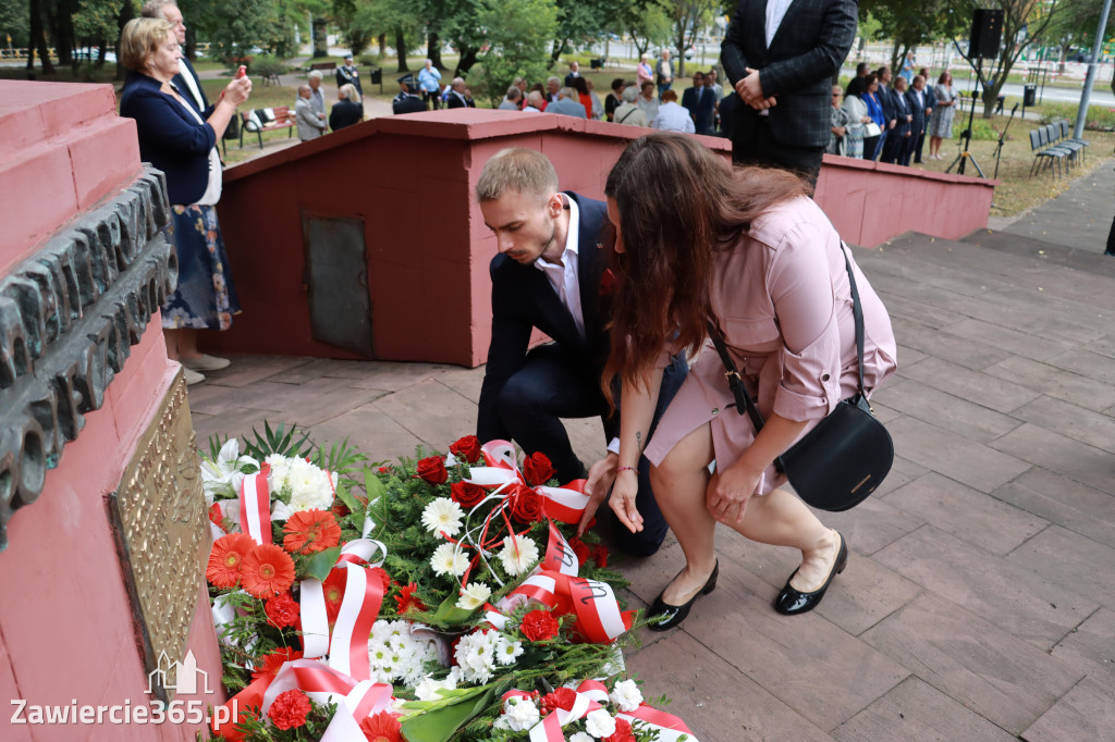 Fotorelacja: Zawiercie pamięta o ofiarach II wojny światowej