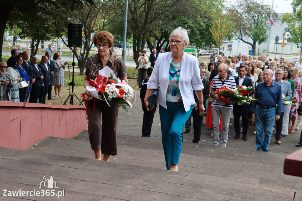 Fotorelacja: Zawiercie pamięta o ofiarach II wojny światowej