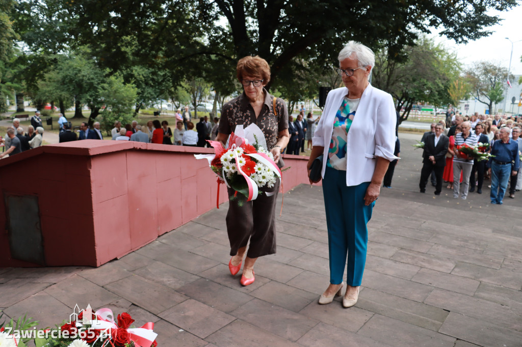 Fotorelacja: Zawiercie pamięta o ofiarach II wojny światowej