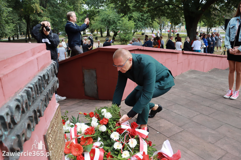 Fotorelacja: Zawiercie pamięta o ofiarach II wojny światowej