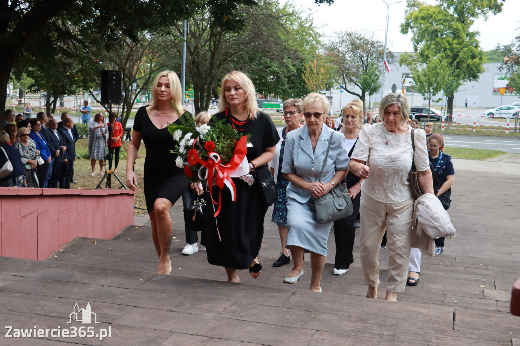 Fotorelacja: Zawiercie pamięta o ofiarach II wojny światowej