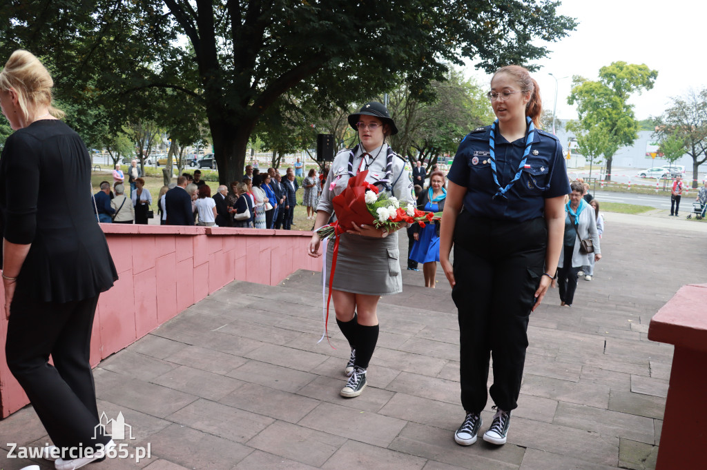 Fotorelacja: Zawiercie pamięta o ofiarach II wojny światowej