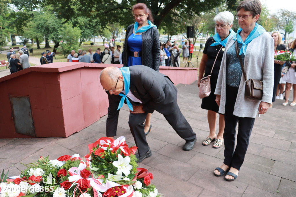 Fotorelacja: Zawiercie pamięta o ofiarach II wojny światowej