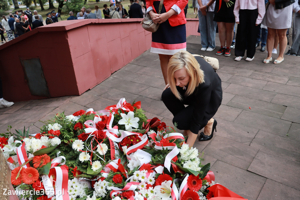 Fotorelacja: Zawiercie pamięta o ofiarach II wojny światowej