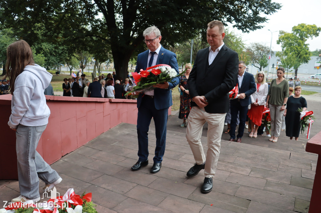 Fotorelacja: Zawiercie pamięta o ofiarach II wojny światowej