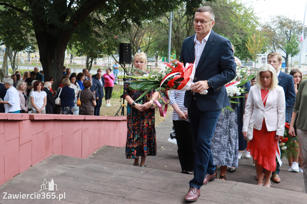 Fotorelacja: Zawiercie pamięta o ofiarach II wojny światowej