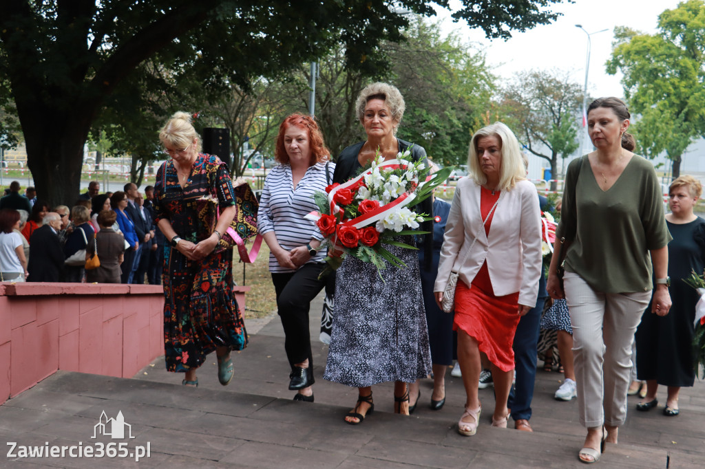 Fotorelacja: Zawiercie pamięta o ofiarach II wojny światowej