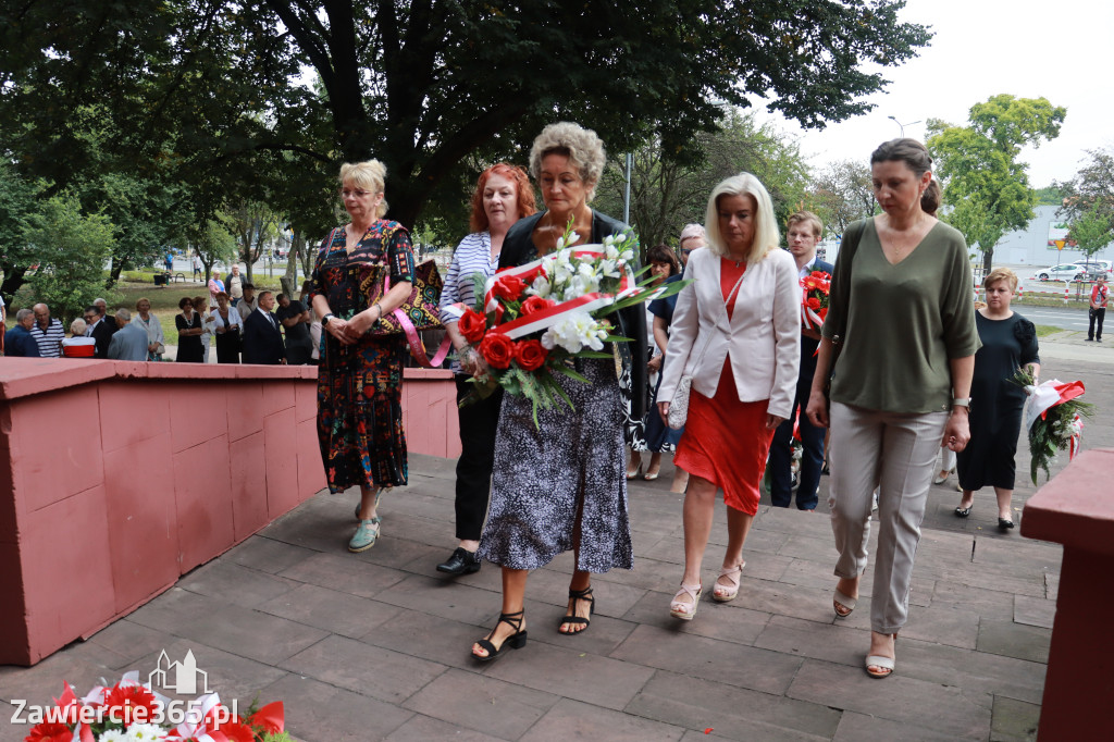 Fotorelacja: Zawiercie pamięta o ofiarach II wojny światowej