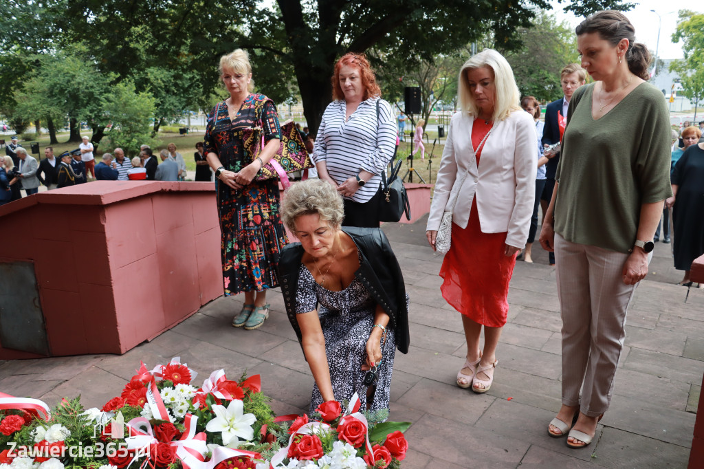 Fotorelacja: Zawiercie pamięta o ofiarach II wojny światowej