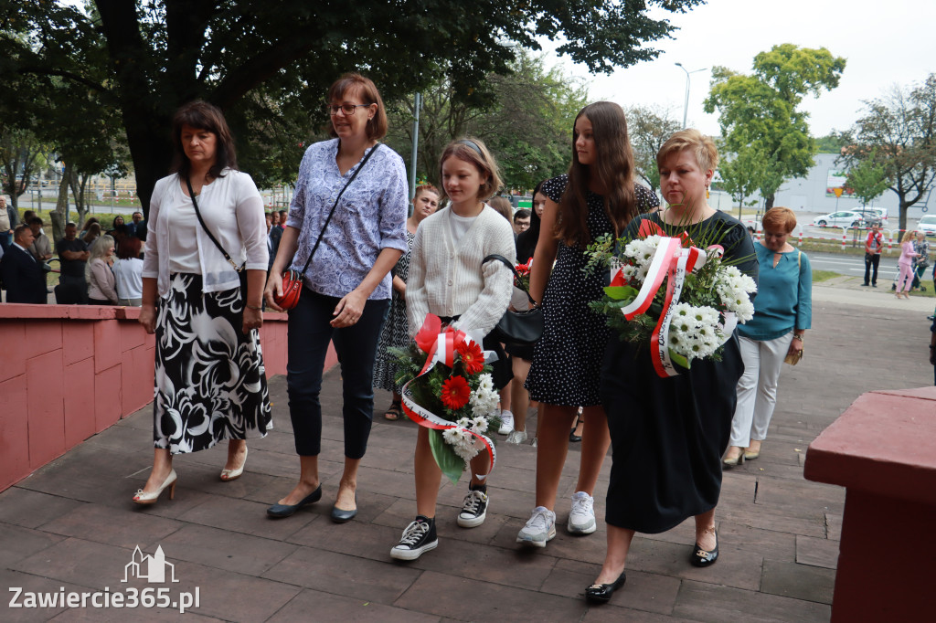 Fotorelacja: Zawiercie pamięta o ofiarach II wojny światowej