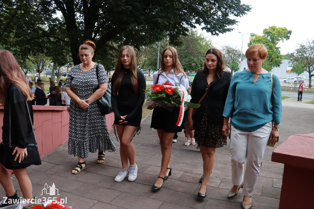 Fotorelacja: Zawiercie pamięta o ofiarach II wojny światowej