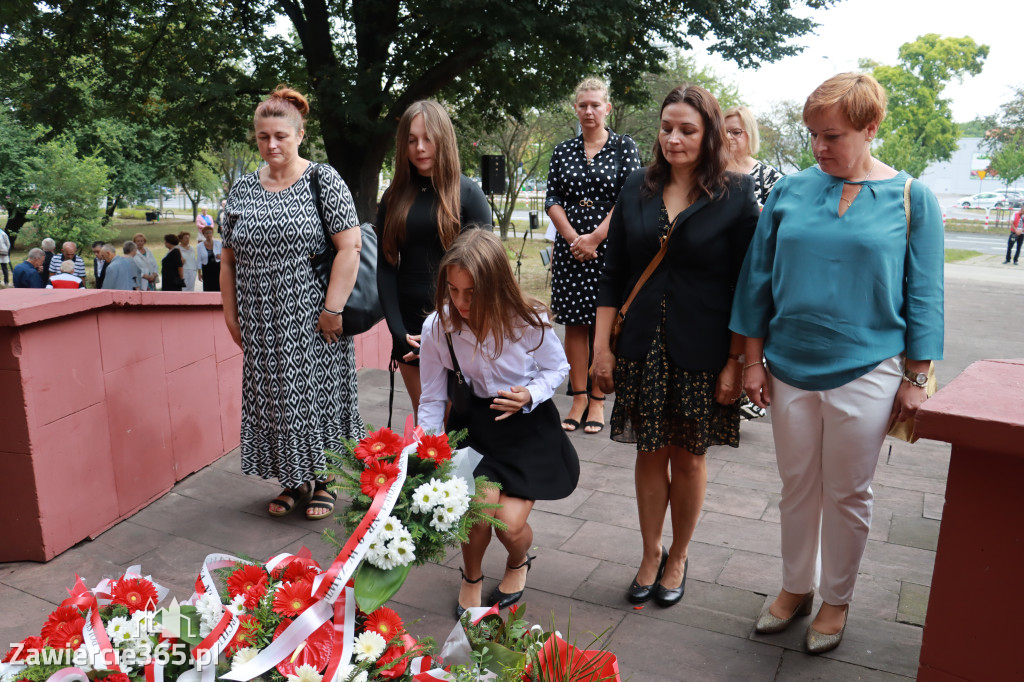 Fotorelacja: Zawiercie pamięta o ofiarach II wojny światowej