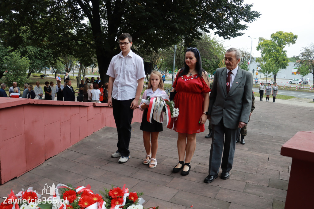 Fotorelacja: Zawiercie pamięta o ofiarach II wojny światowej