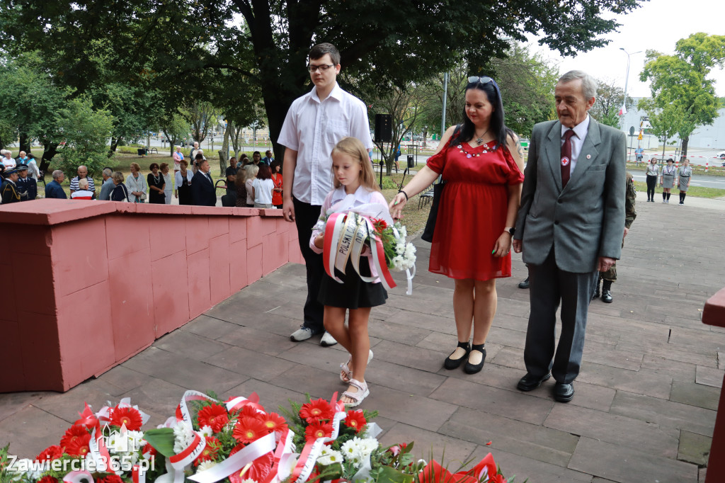 Fotorelacja: Zawiercie pamięta o ofiarach II wojny światowej