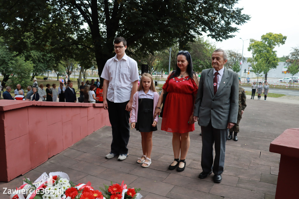 Fotorelacja: Zawiercie pamięta o ofiarach II wojny światowej