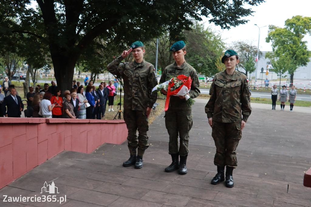 Fotorelacja: Zawiercie pamięta o ofiarach II wojny światowej