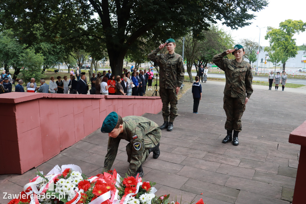 Fotorelacja: Zawiercie pamięta o ofiarach II wojny światowej