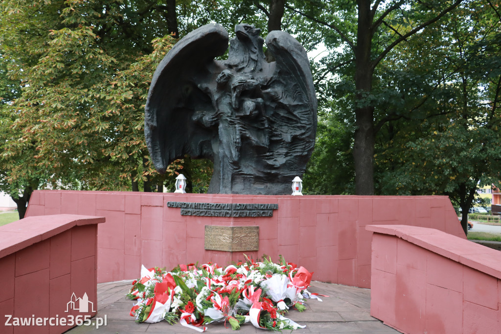 Fotorelacja: Zawiercie pamięta o ofiarach II wojny światowej