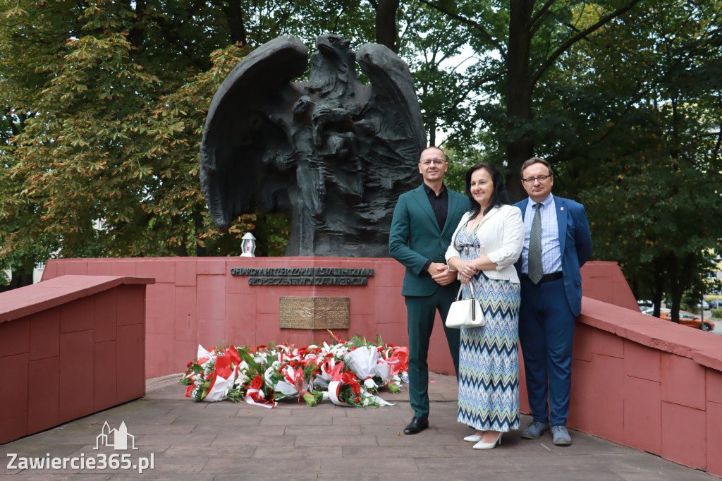 Fotorelacja: Zawiercie pamięta o ofiarach II wojny światowej