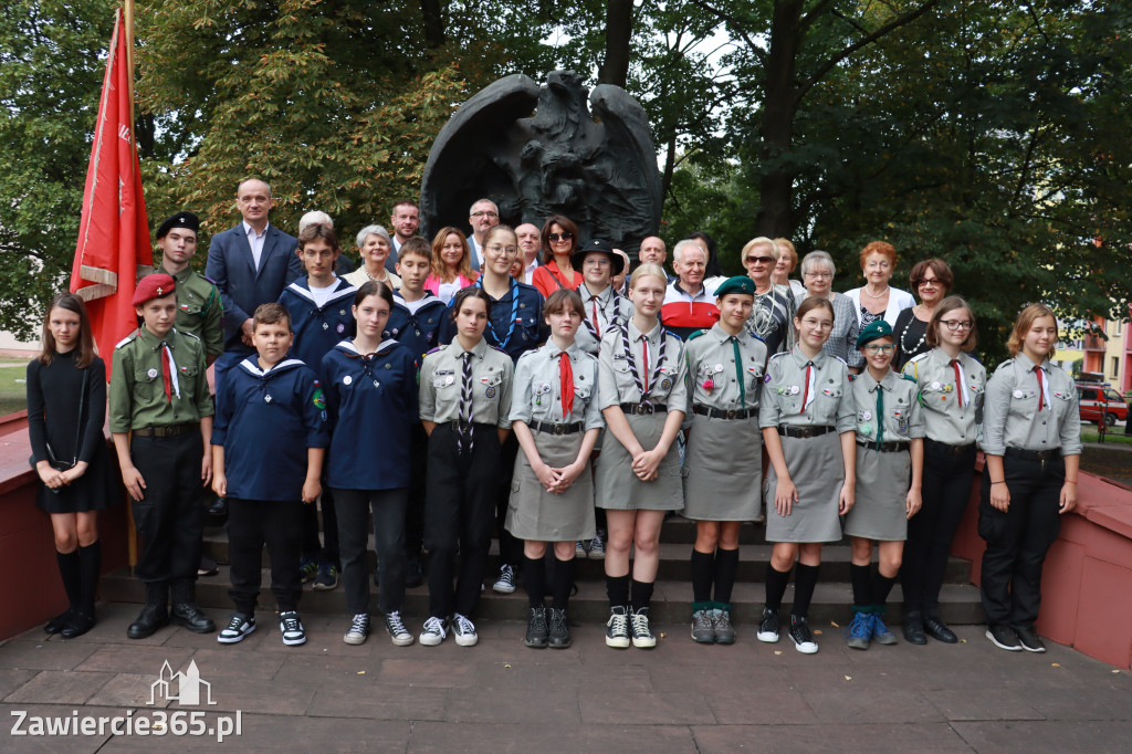 Fotorelacja: Zawiercie pamięta o ofiarach II wojny światowej