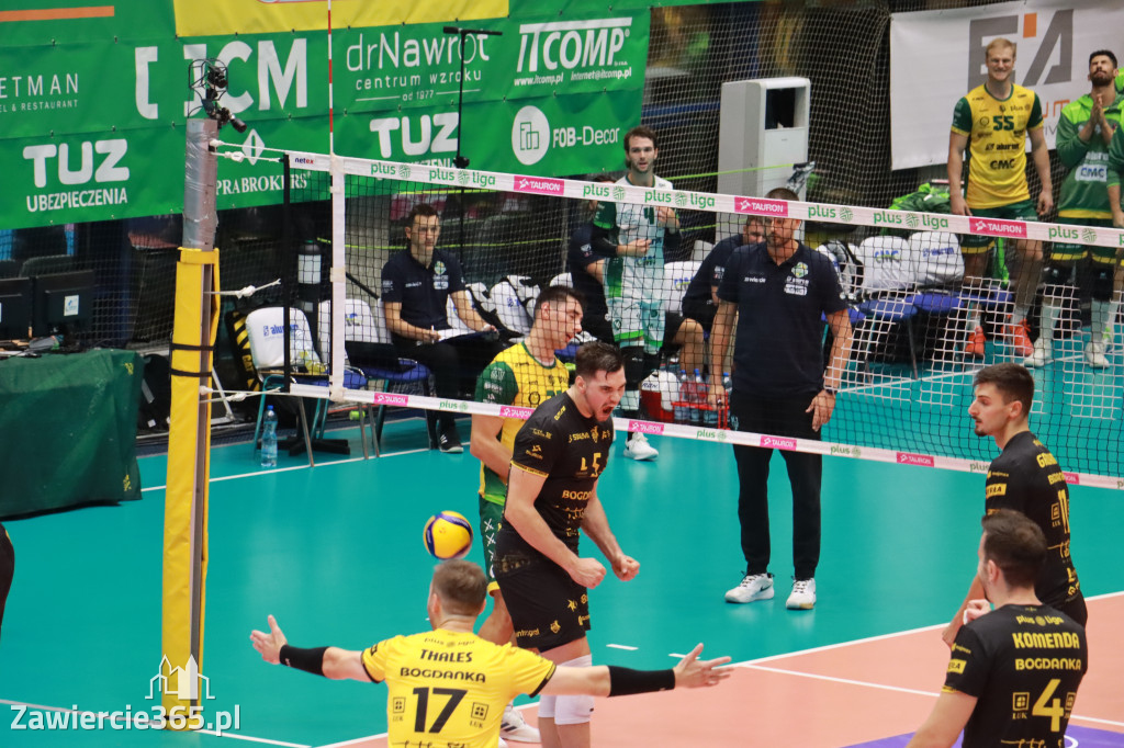 Fotorelacja: Po trzygodzinnej walce Aluron CMC Warta Zawiercie przegrała 2:3 z Bogdanką LUK-iem Lublin