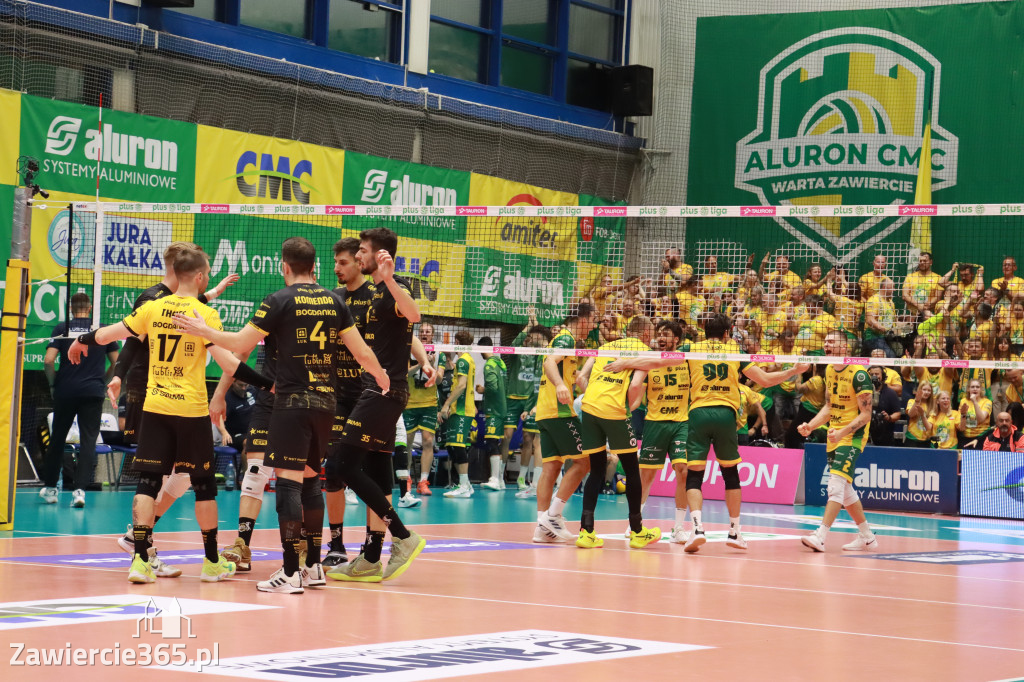 Fotorelacja: Po trzygodzinnej walce Aluron CMC Warta Zawiercie przegrała 2:3 z Bogdanką LUK-iem Lublin