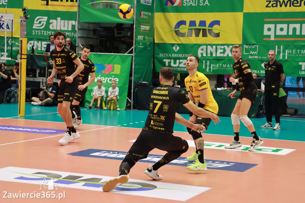 Fotorelacja: Po trzygodzinnej walce Aluron CMC Warta Zawiercie przegrała 2:3 z Bogdanką LUK-iem Lublin