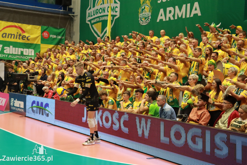 Fotorelacja: Po trzygodzinnej walce Aluron CMC Warta Zawiercie przegrała 2:3 z Bogdanką LUK-iem Lublin