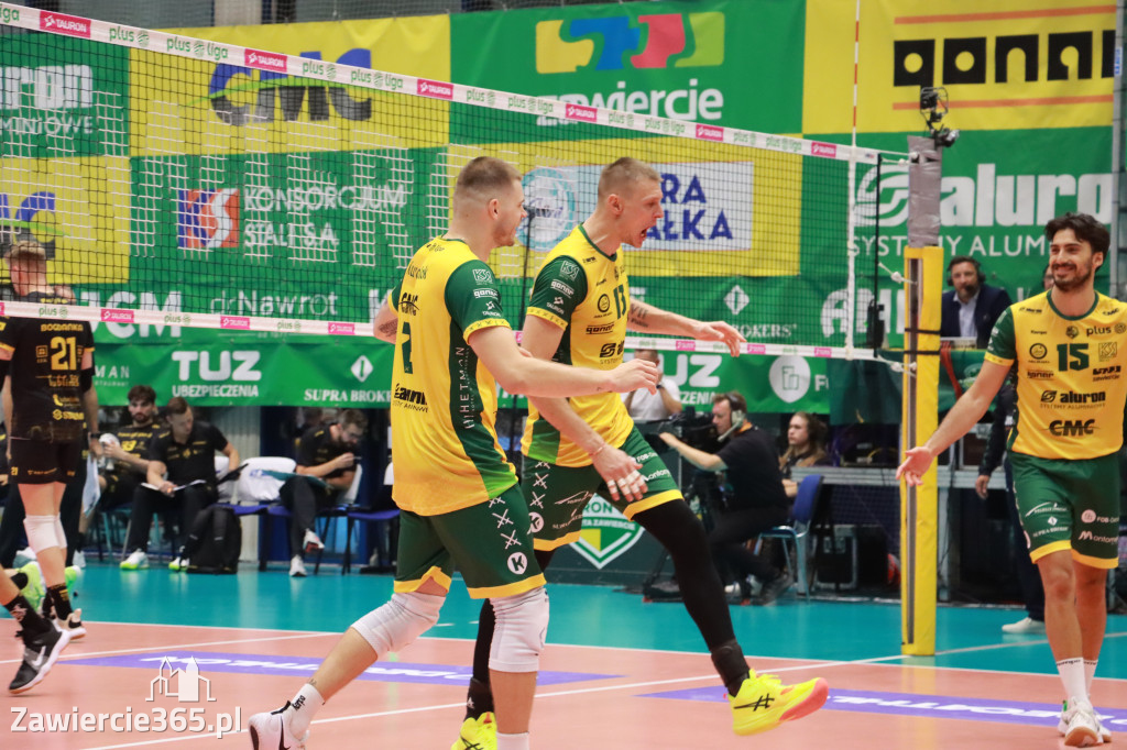 Fotorelacja: Po trzygodzinnej walce Aluron CMC Warta Zawiercie przegrała 2:3 z Bogdanką LUK-iem Lublin