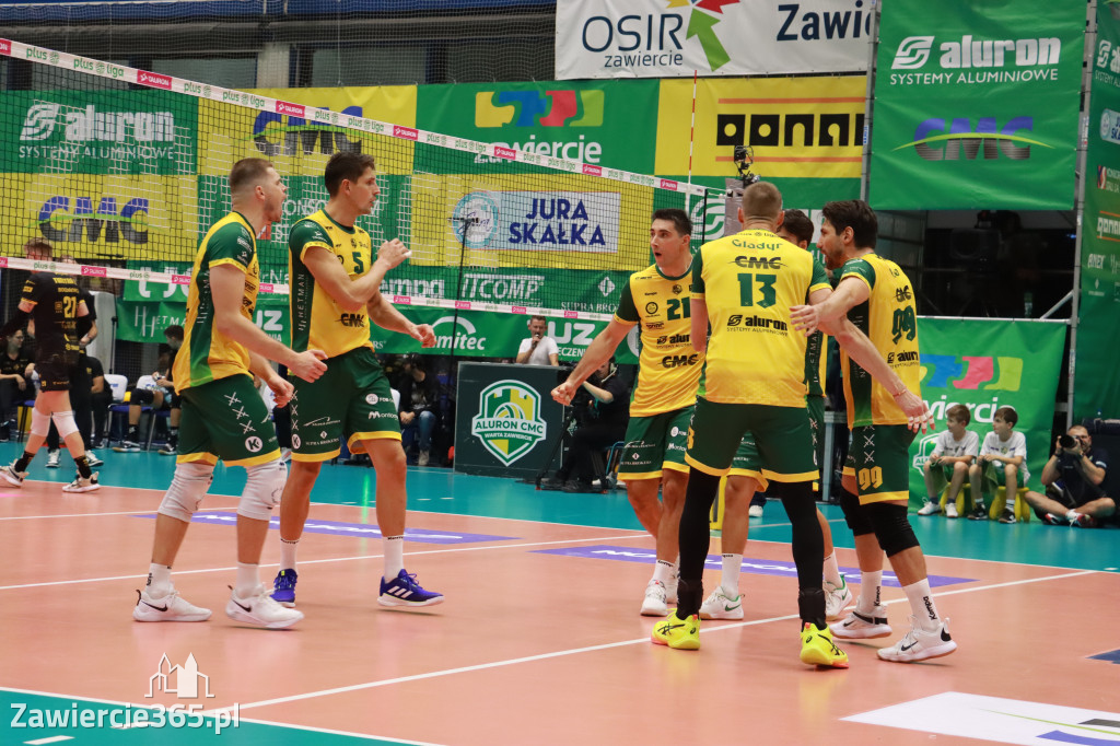 Fotorelacja: Po trzygodzinnej walce Aluron CMC Warta Zawiercie przegrała 2:3 z Bogdanką LUK-iem Lublin
