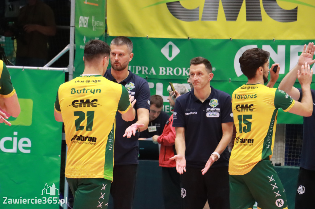 Fotorelacja: Po trzygodzinnej walce Aluron CMC Warta Zawiercie przegrała 2:3 z Bogdanką LUK-iem Lublin