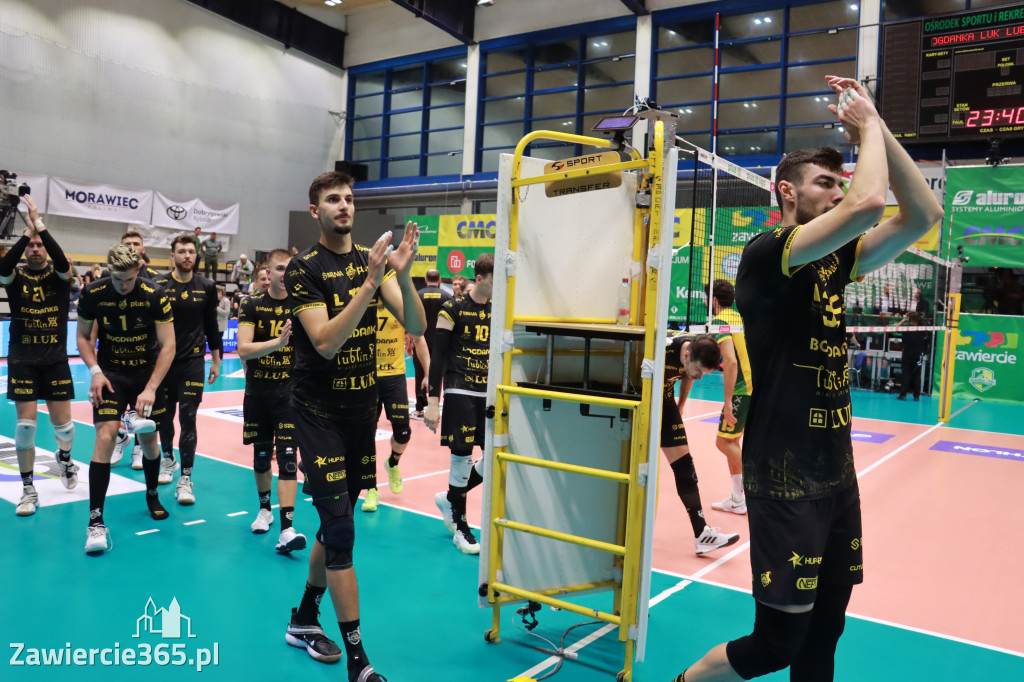 Fotorelacja: Po trzygodzinnej walce Aluron CMC Warta Zawiercie przegrała 2:3 z Bogdanką LUK-iem Lublin