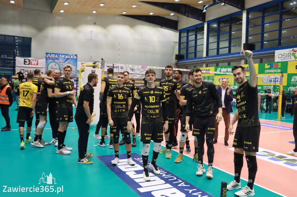 Fotorelacja: Po trzygodzinnej walce Aluron CMC Warta Zawiercie przegrała 2:3 z Bogdanką LUK-iem Lublin