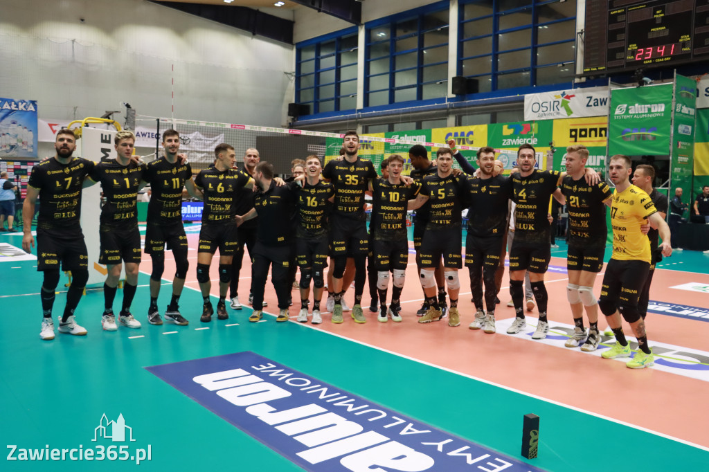 Fotorelacja: Po trzygodzinnej walce Aluron CMC Warta Zawiercie przegrała 2:3 z Bogdanką LUK-iem Lublin