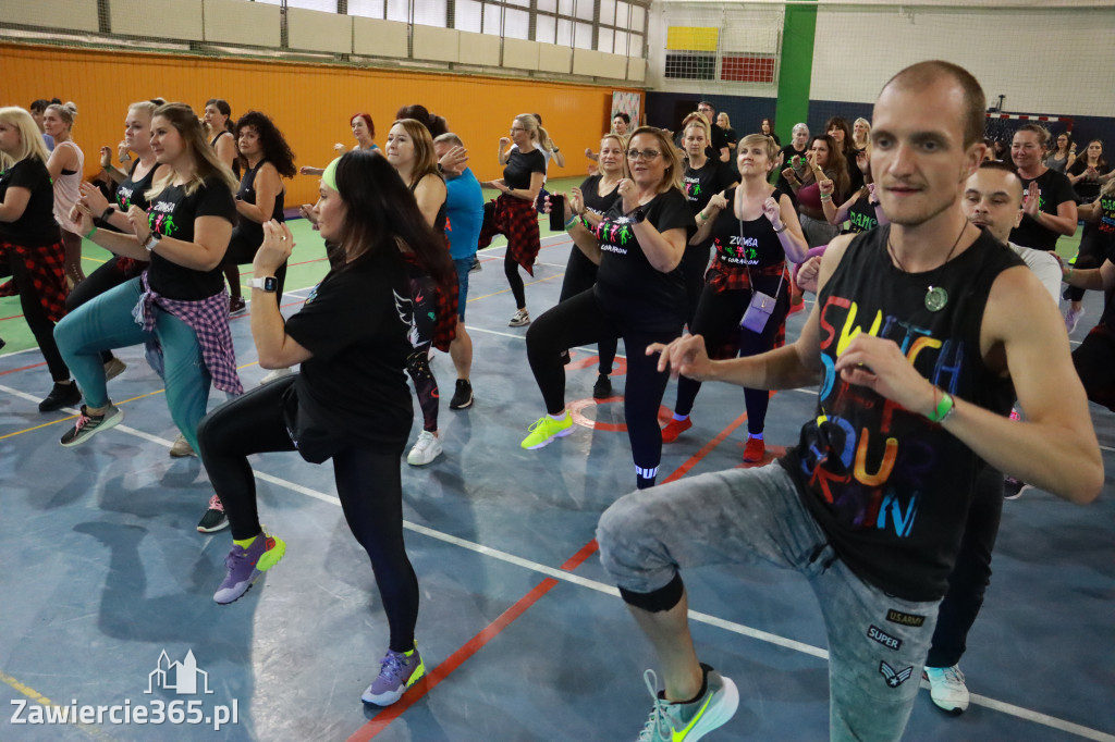 Fotorelacja: Charytatywny maraton zumby w Zawierciu